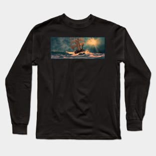 The Sailing Ship Long Sleeve T-Shirt